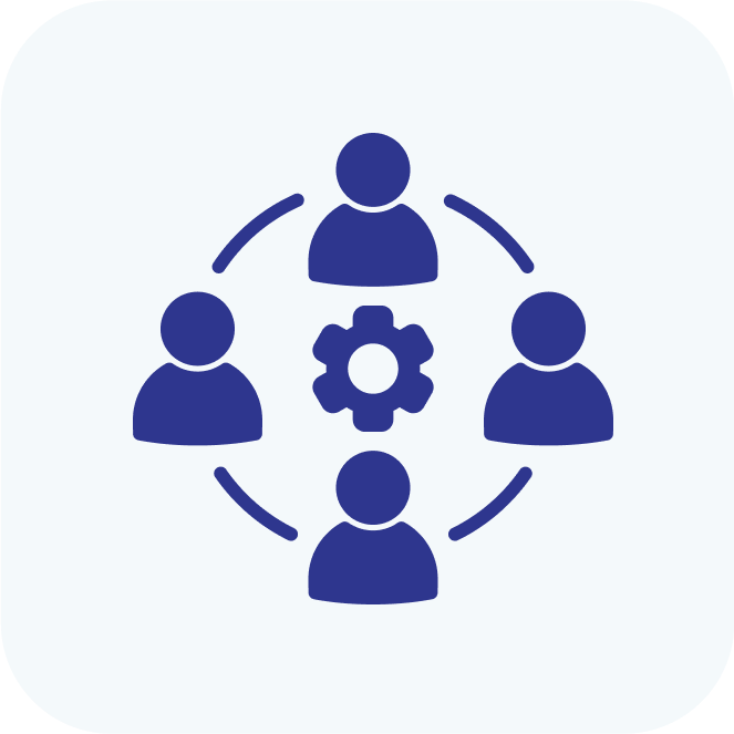 Logo Biznes Partner z napisem Wdrażamy Szkolimy Audytujemy na białym tle